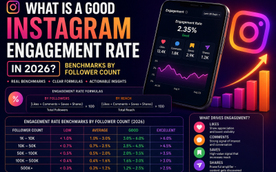 What Is a Good Instagram Engagement Rate in 2026? Benchmarks